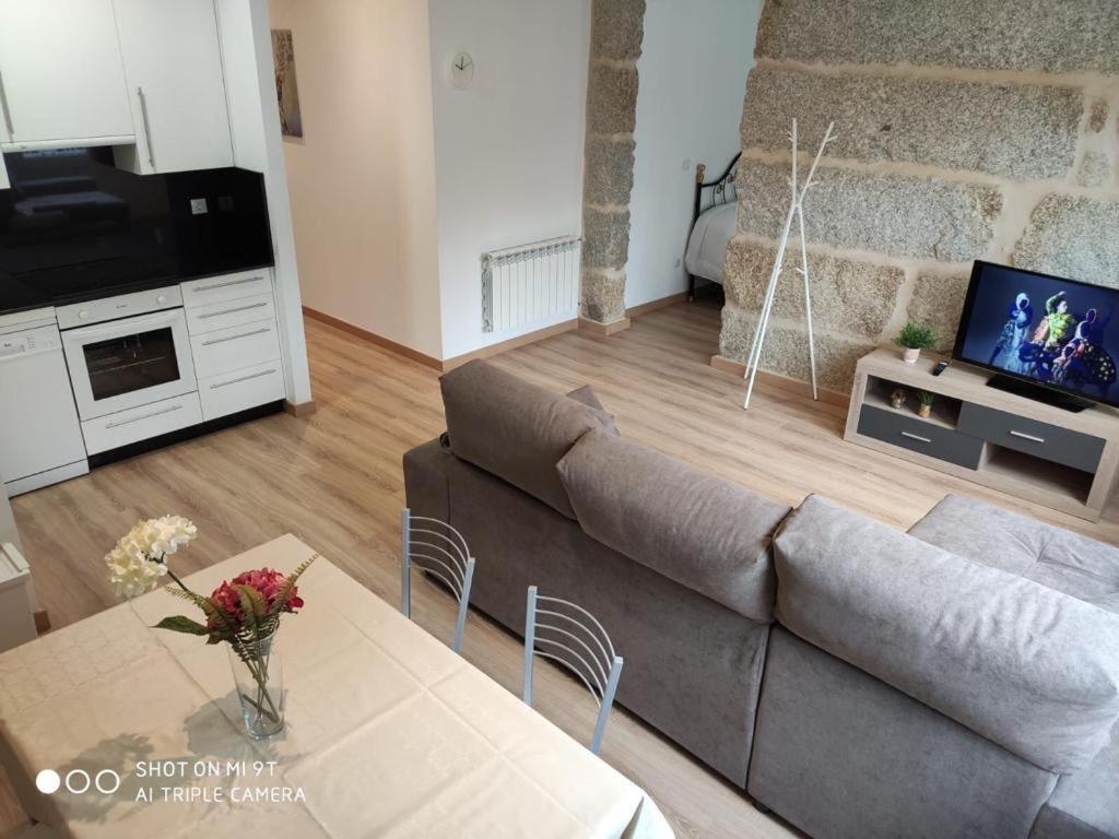 Villa Trabazos Abellas Ourense Exteriör bild